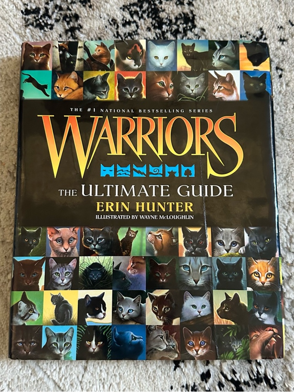 Warriors: The Ultimate Guide Book hard cover warrior cats